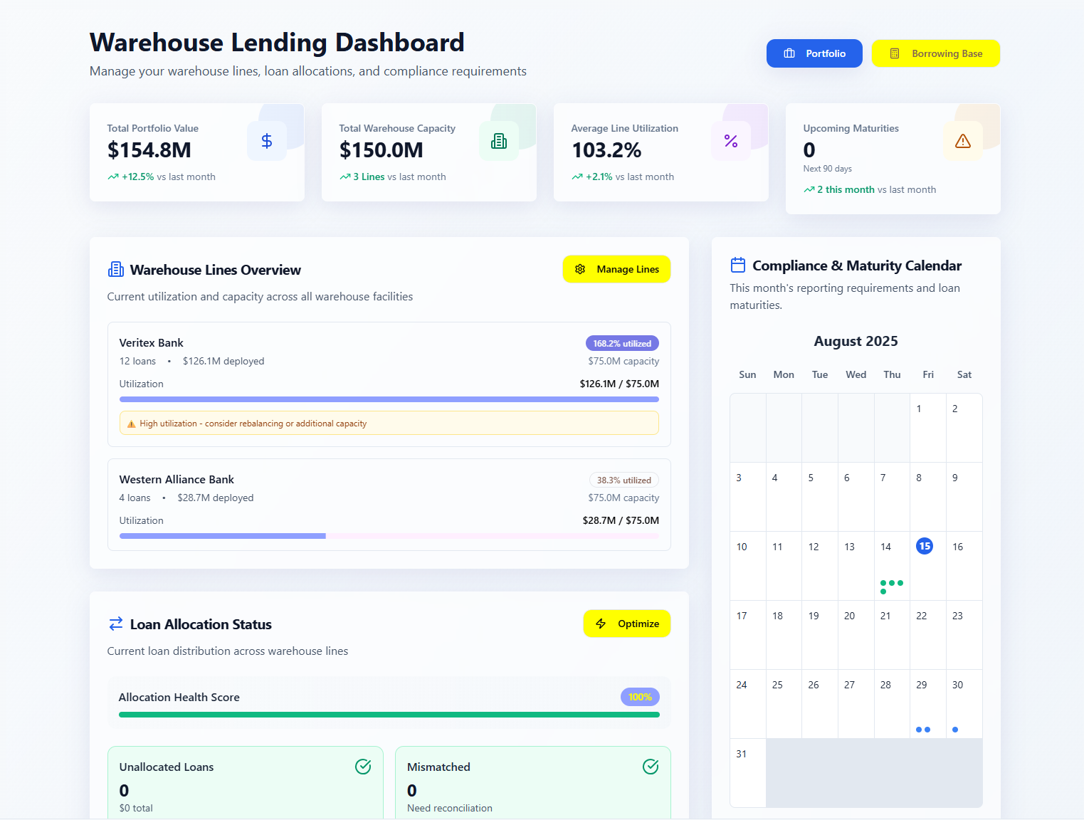 Validation screen placeholder